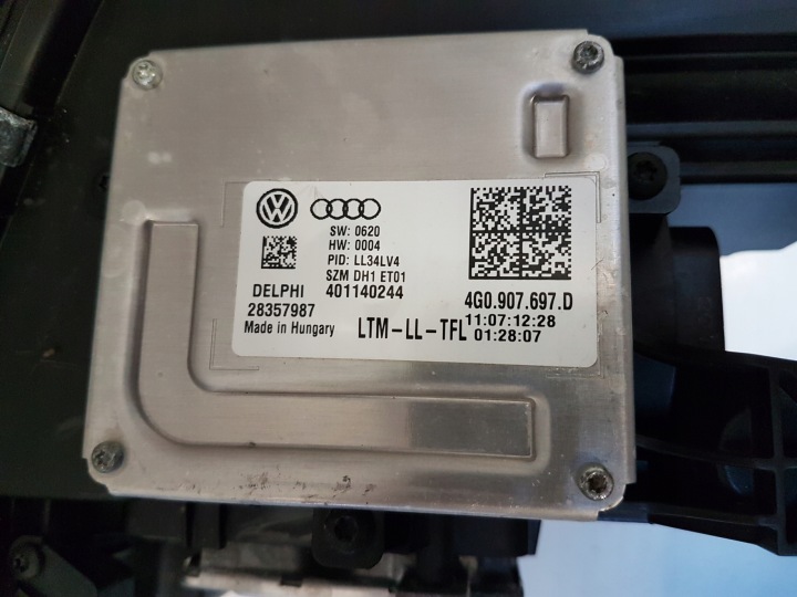 PHARE GAUCHE AVANT AVANT COMPLÈTE UK BI XÉNON AUDI A5 S5 8T LIFT 12-16