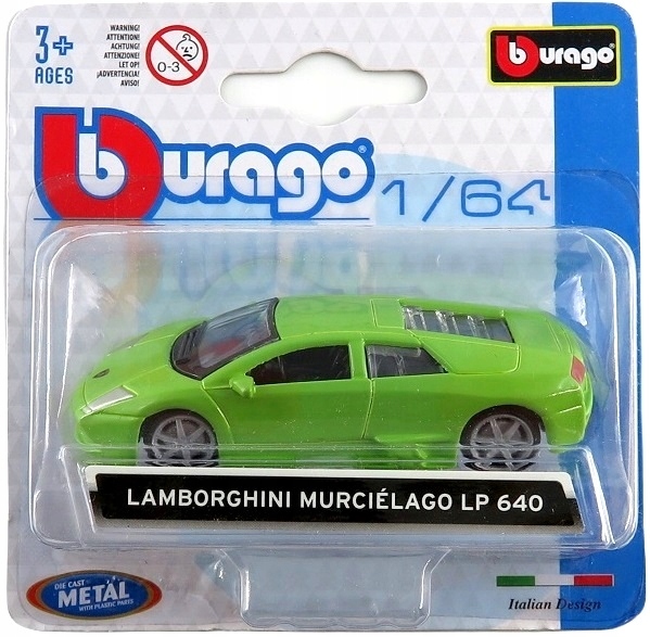 LAMBORGHINI MURCIELAGO LP 640 autko BBURAGO 1:64nuotrauka 1