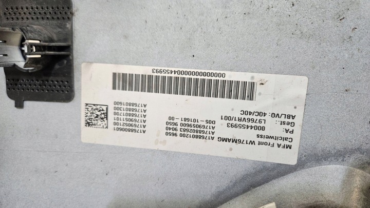 PARE-CHOCS AVANT AVANT GRILLE GRILLE MERCEDES A437A-KLASA W176 A176 AMG LIFT