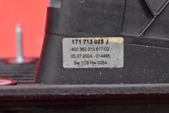 MÉCANISME DE CHANGEMENT DE VITESSES CRIC VITESSE AUTOMATE 1T1713025J VW TOURAN I 1.9 TDI 105 KM 03-06