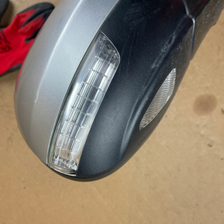 VW TIGUAN 5N 11-16R RÉTROVISEUR DROIT 13 GOUPILLE EUROPE 5N1857502BE ARGENTÉ