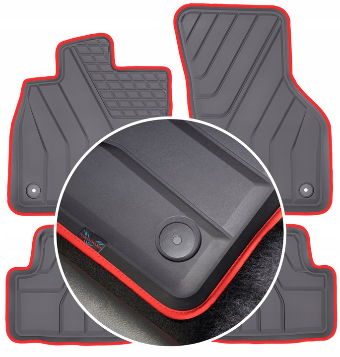 ALFOMBRILLAS GOMA AUDI A3 3 8V SEAT LEON 3 3 IV 4 VW GOLF VII 7 V3 8 