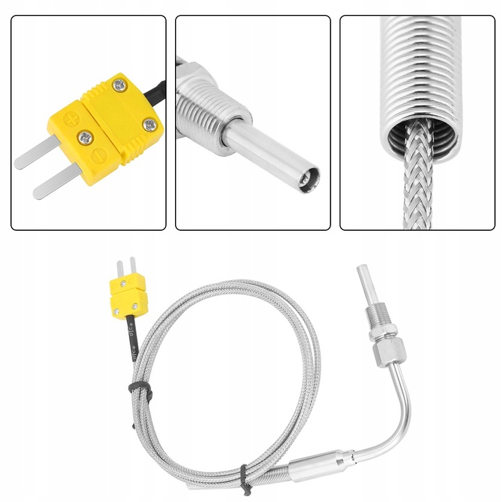 TERMOPARA TIPO K SENSOR TEMPERATURA GASES DE ESCAPE EGT 