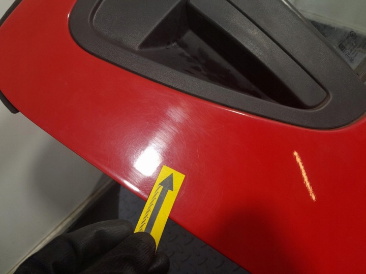 CHEVROLET SPARK III M300 09- PORTES ARRIÈRE DROIT G6E
