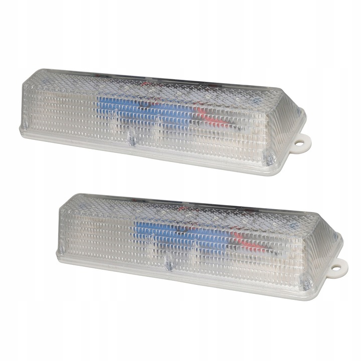 2 X LUZ DE ADVERTENCIA 8 DIODO LUMINOSO LED SLONECZNE DE EMERGENCIA 