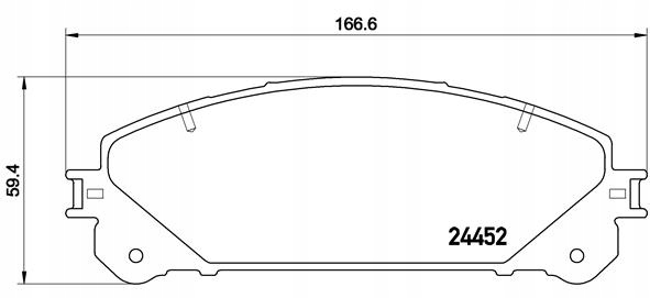 DISCS I PADS FRONT BREMBO LEXUS TOYOTA 