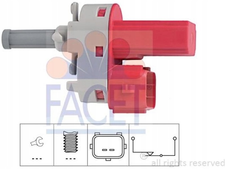 CONMUTADOR DE LUZ LUZ DE FRENADO FORD GALAXY I MK1 97-06 COUGAR 98-01 