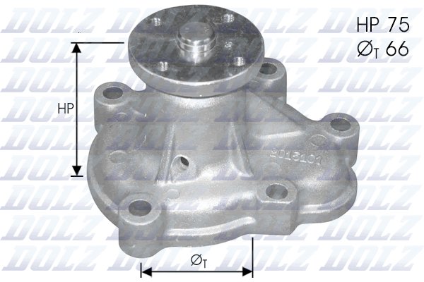 BOMBA DE REFRIGERACIÓN CORSA B 1.5TD ->00076351 