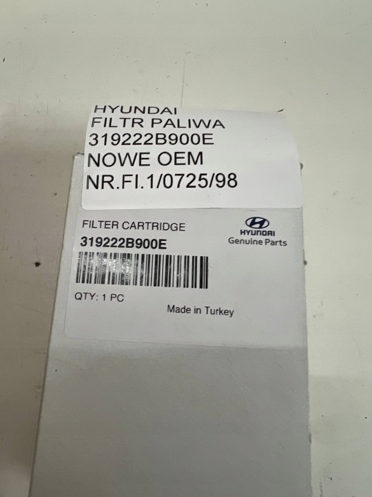 HYUNDAI KIA FILTRE CARBURANTS NEUF OEM