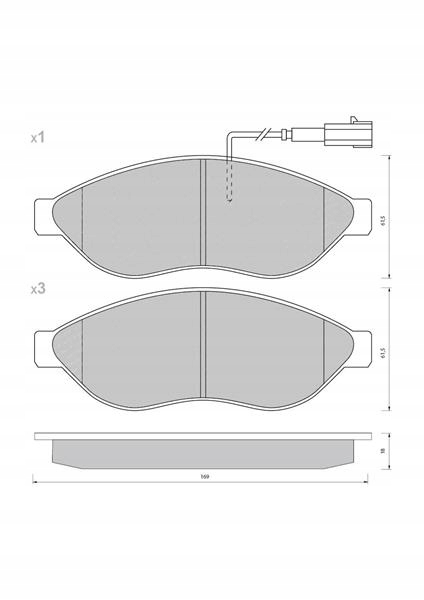 STARLINE BD S847P STARLINE PADS BRAKE DUC 