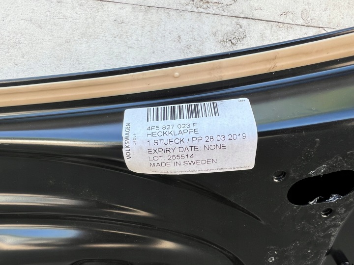 COUVERCLES DE COFFRE ARRIÈRE ARRIÈRE AUDI A6 C6 4F 2004-2010 BERLINE NEUF ORIGINALE