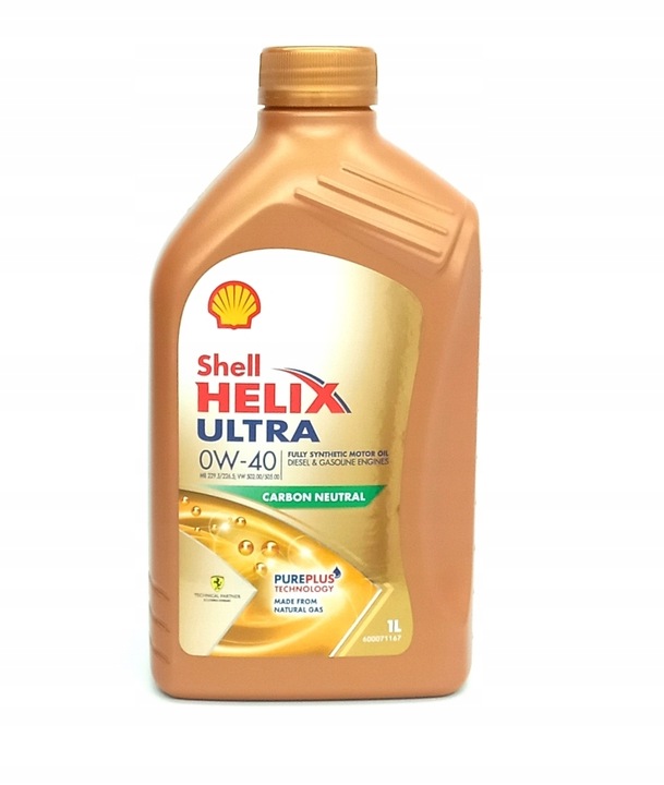 ACEITE SHELL HELIX ULTRA 0W-40 (1L) 