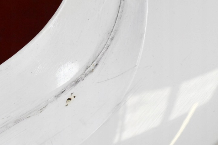PARE-CHOCS ARRIÈRE ARRIÈRE BLANC PDC OPEL ASTRA 5 V K 5D HAYON LIFT 19-21