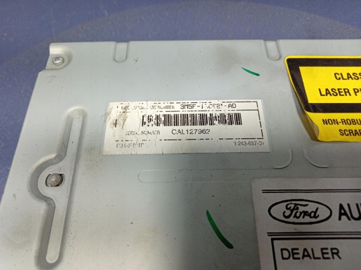 FORD FOCUS C-MAX MK1 RADIO CD D'USINE OEM SONY 3M5T-18C815-EG
