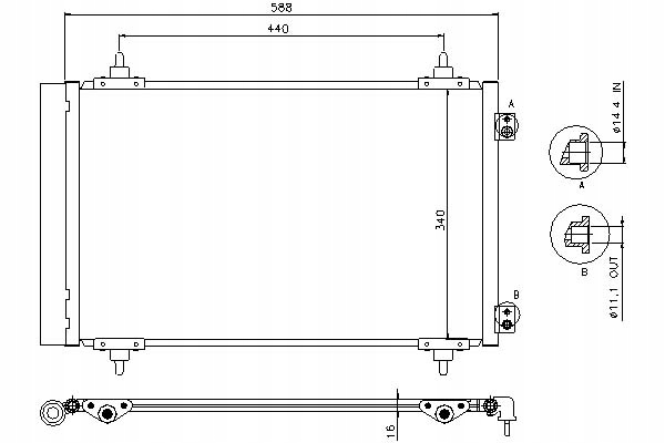 CONDENSADOR NISSENS 940111 