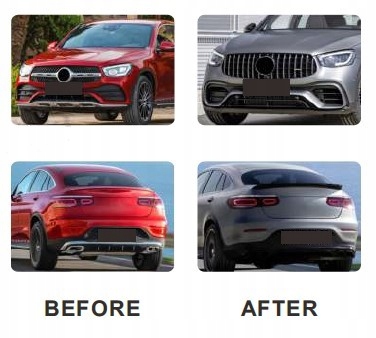 BODYKIT MERCEDES GLC COUPÉ 2019-2023 STYLE GLC63 AMG