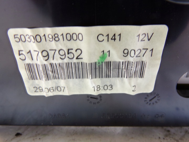 KIT DE DÉMARRAGE FIAT BRAVO 2 II 1.4 0261201635