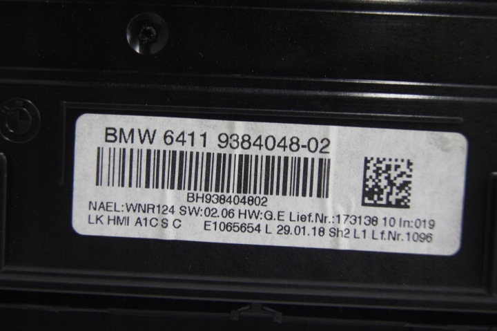 BMW F21 NAVIGATION MEDIA MONITEUR PANNEAU ANTENNE ENSEMBLE BMW I 8705955
