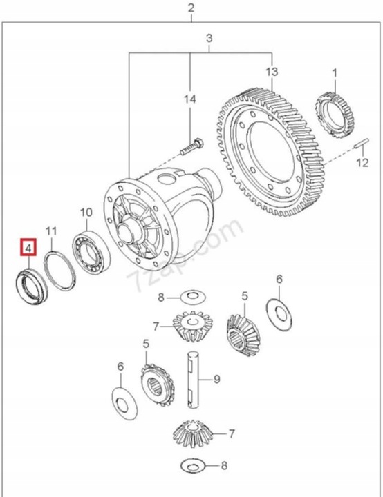 ANILLO COMPACTADOR KIA CARNIVAL 99-05 2.9 