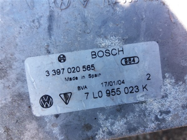 MÉCANISME MOTEUR ESSUIE-GLACES AVANT VW TOUAREG 7L 7L0955119F 7L0955023K