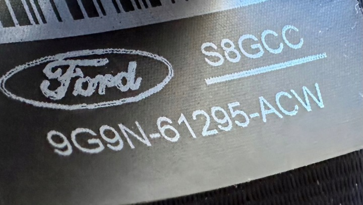FORD S-MAX MK1 LIFT CEINTURE DE SÉCURITÉ GAUCHE AVANT CONDUCTEUR 9G9N-61295-ACW