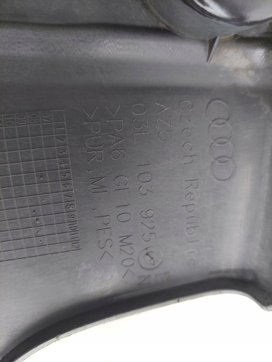AUDI A4 B8 A5 8T Q5 2.0 TDI PROTECTION COUVERCLE MOTEUR SUPÉRIEURE ORIGINAL ASO