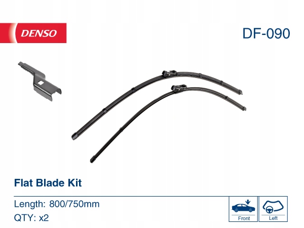 DENSO POIGNÉE ESSUIE-GLACES BEZPRZEGUBOWE AVANT 2PCS NIEZBEDNIK AWARYJNY #6