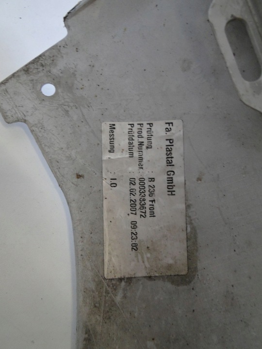 MERCEDES SL R230 230 PARE-CHOCS AVANT LIFT PTS SPR