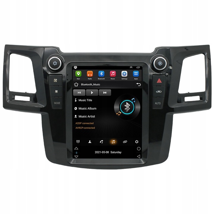 RADIO NAVEGACIÓN GPS TOYOTA HILUX 2005-2014 ANDROID 