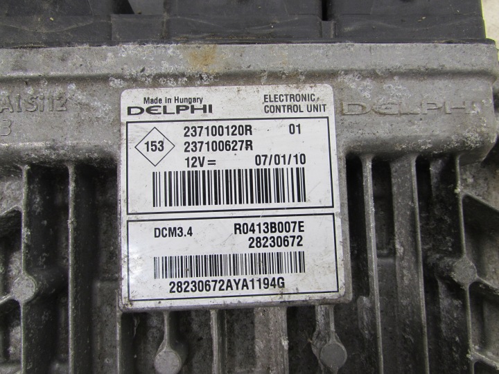 ORDINATEUR CONTRÔLEUR MOTEUR RENAULT