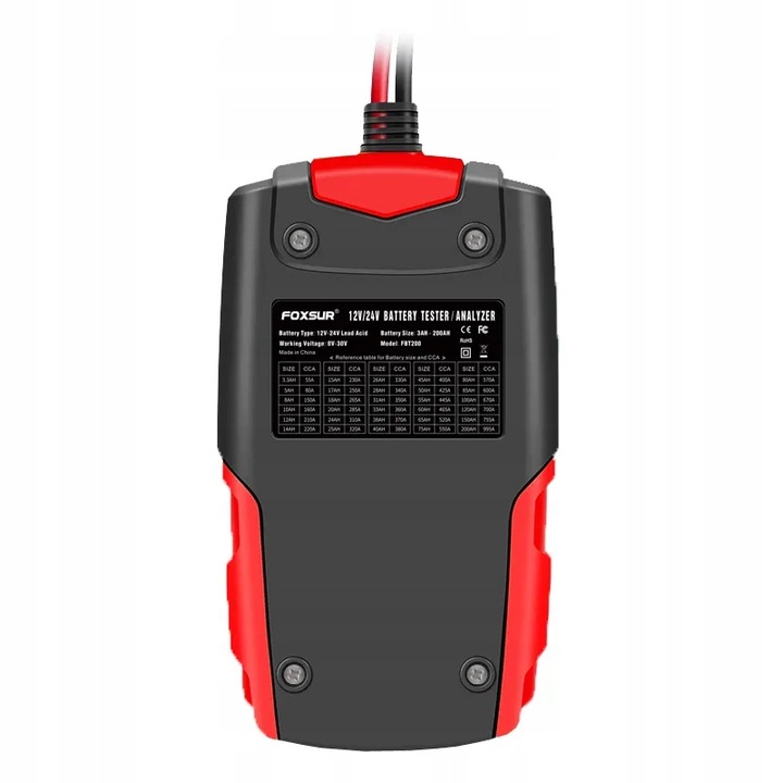 PREMIUM DIGITAL TESTER MEASURER FOR AKUMULATOROW LCD 2,7