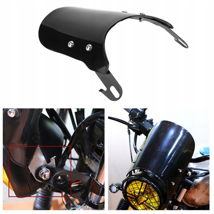 UNIVERSELLE DÉFLECTEUR D'AIR VITRES AVANT MOTOCYCLETTE