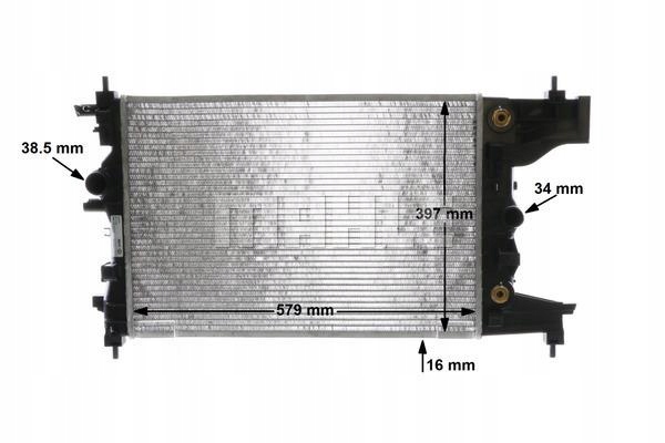 MAHLE ORIGINAL CR 2122 000S RADIATEUR SYSTÈME REFROIDISSEMENT MOTEUR