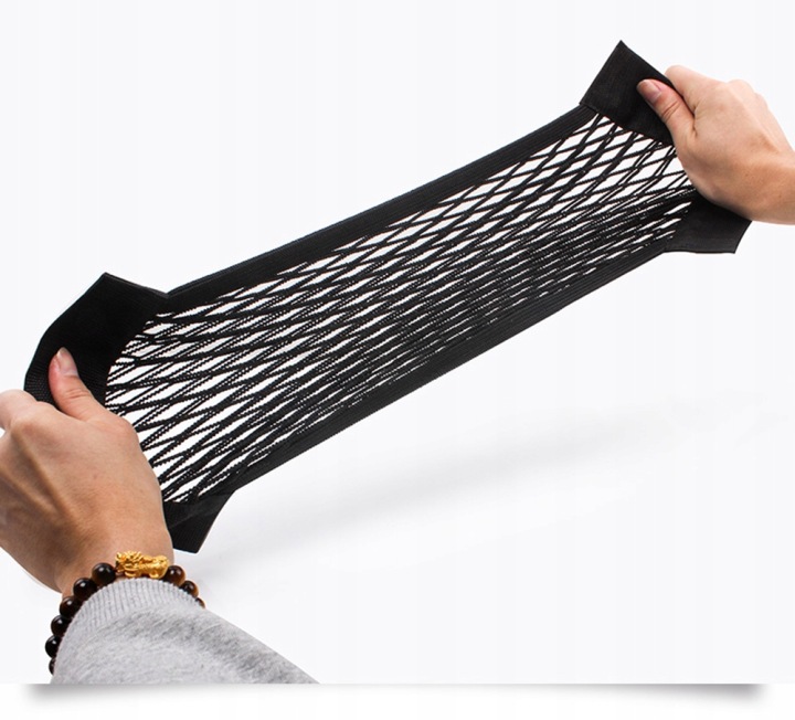 GRILLE ORGANISEUR SUR PUISSANT VELCRO VERS COUVERCLES DE COFFRE VOITURE PORZADEK DANS BAGAZNIKU 40X25