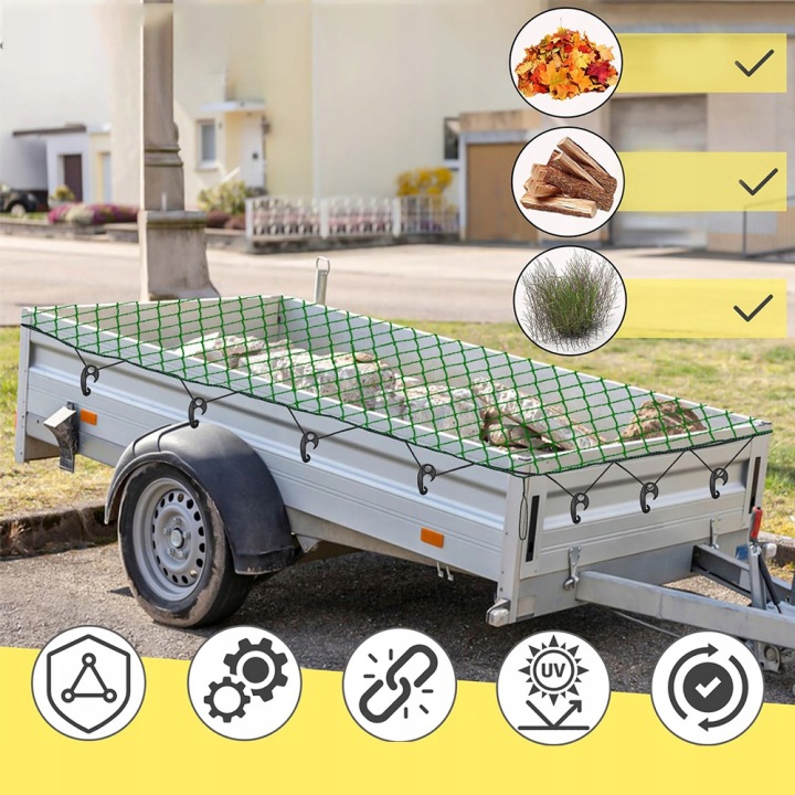 GRILLE TRANSPORTOWA SUR PRZYCZEPE PROTECTRICE LADUNEK REMORQUES 2X3M