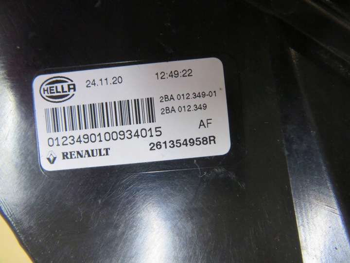 CLIGNOTANT AVANT RENAULT MEGANE IV 261354958R