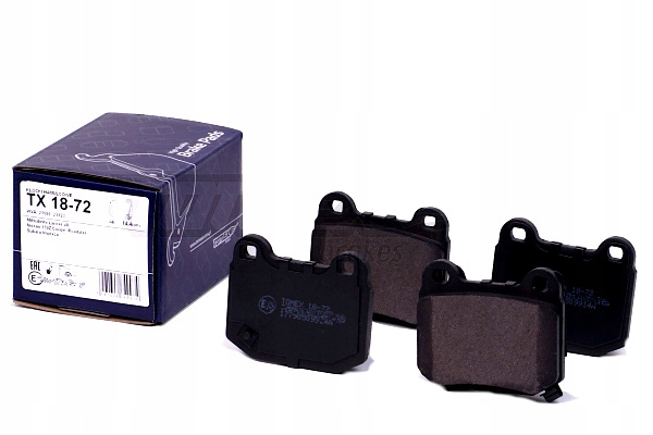 TOMEX BRAKES ZAPATAS DE FRENADO SUBARU IMPREZA 01- 2.0 WRX STI PARTE TRASERA 