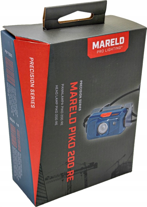 MARELD PHARE LAMPE DE POCHE AVANT PIKO 200 RE 180G SOS KIT CHARGEUR IP64