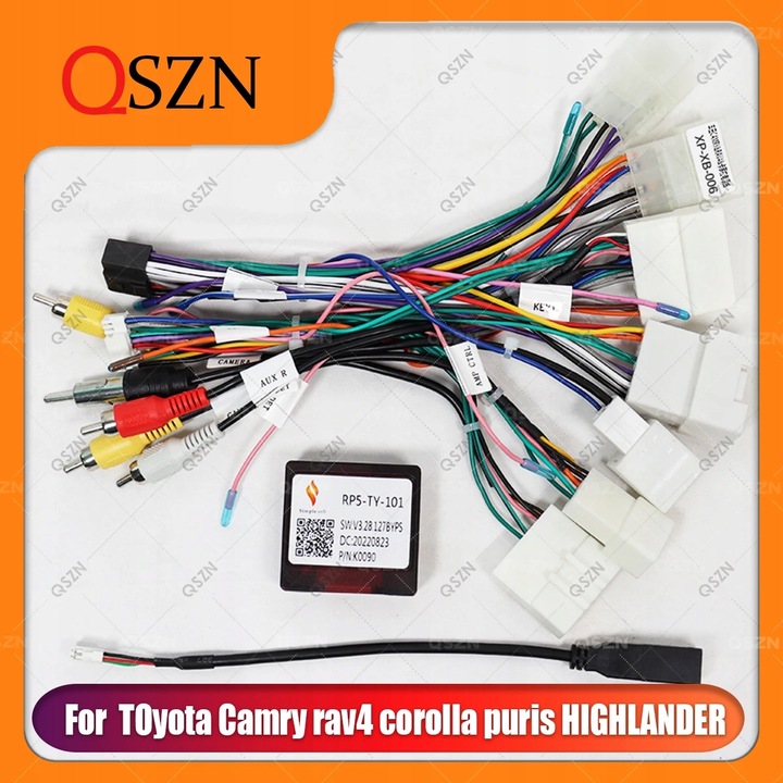 QSZN RADIO DE AUTOMÓVIL DEKODER CANBUS MALETERO TY-SS-05 PARA TOYOTA CAMRY RAV4 