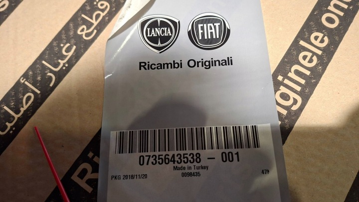 CALANDRE GRILLE PARE-CHOCS 735631498 FIAT FIORINO QUBO LIFT 2016-