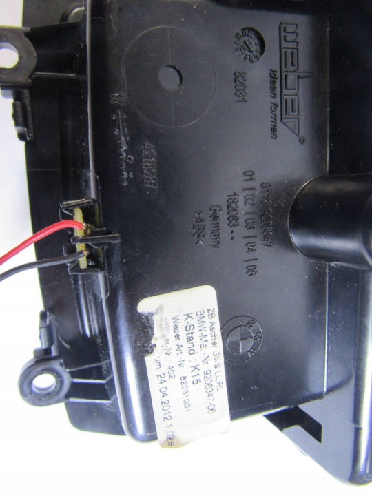 CENDRIER AVANT MILIEU BMW 5 F10 F11 9206347