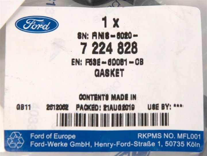 FORRO IZQUIERDA TAPONES DISTRIBUCIÓN FORD 3,0 V6 (CON) 