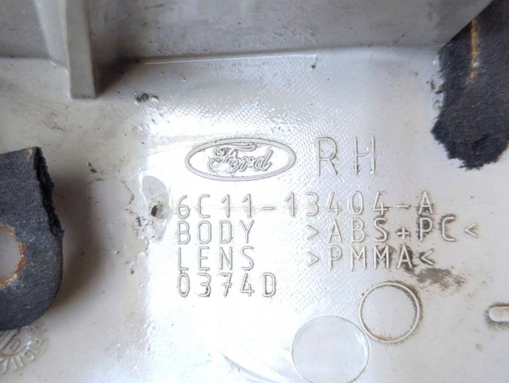 PHARE ARRIÈRE DROITE CÔTÉ FORD TRANSIT 7 2010 6C11-13404-A
