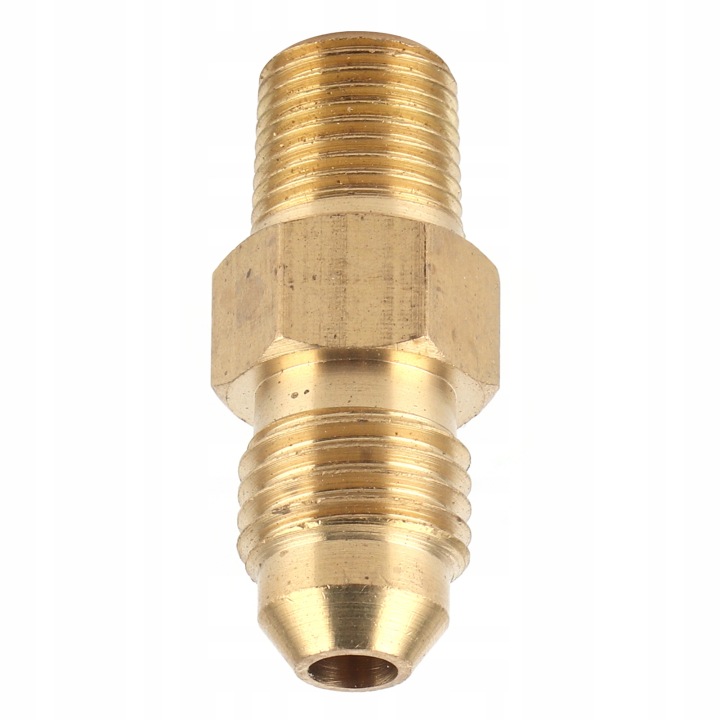 CONNECTEUR LAITON CONNECTEUR GAZEUSE DROITE AN4 MESKA SUR 1/8 POUCES MESKA AA