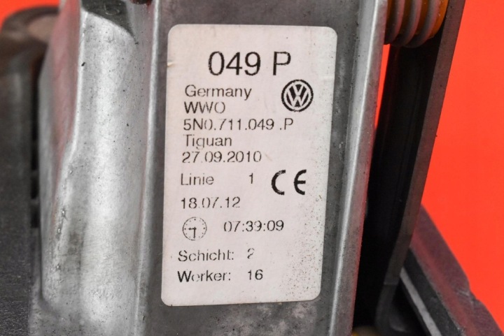 MÉCANISME DE CHANGEMENT DE VITESSES CRIC VITESSE 5N0711049P VW TIGUAN 1 I 2.0 TDI 140 KM 11-17