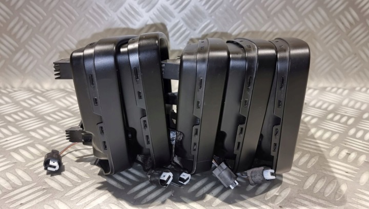 BMW E60 E63 CHÂSSIS CHÂSSIS RÉTROVISEURS DROITE RÉTROÉCLAIRAGE LED 7174966 7074954