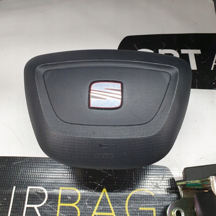 SEAT IBIZA 6J AX2 PLANCHE CONSOLE COUSSINS COURROIES AIRBAG STARE ZWROT