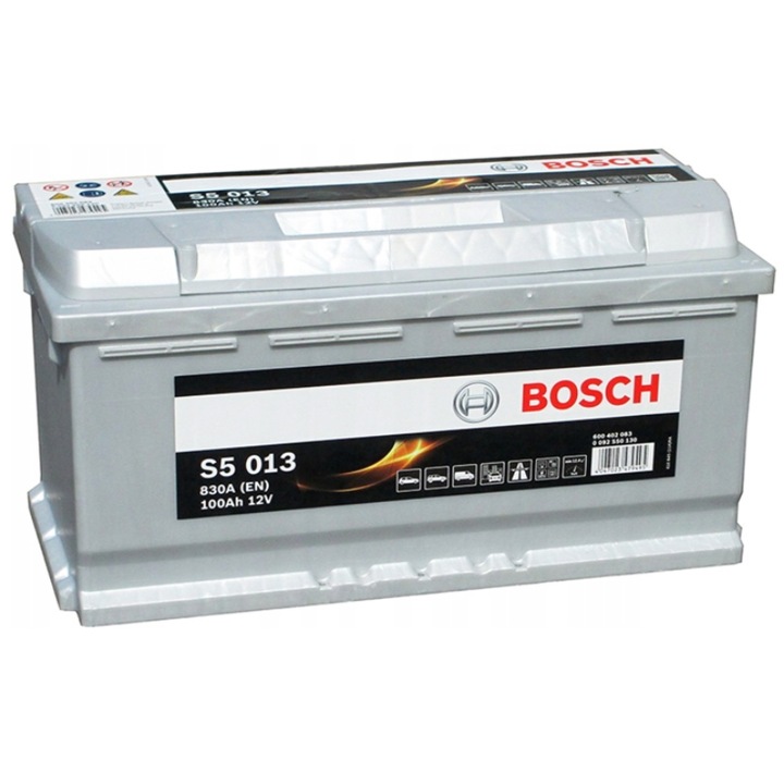 BATERÍA BOSCH SILVER S5 100AH /+P/ AUDI 