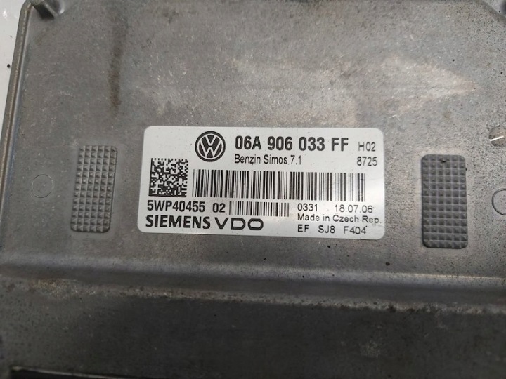 KIT DE DÉMARRAGE 06A906033FF 1P0920823E SEAT LEON 2 II (1P1) 1.6 8V MPI BSE