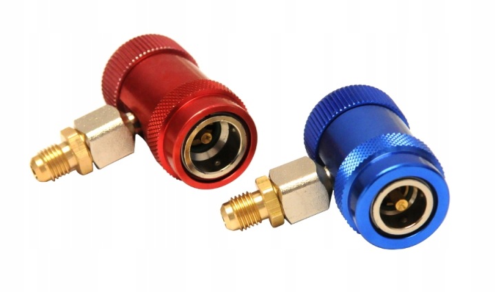 SZYBKOZLACZKI CONNECTEURS CLIMATISATION ADAPTATEUR R1234YF